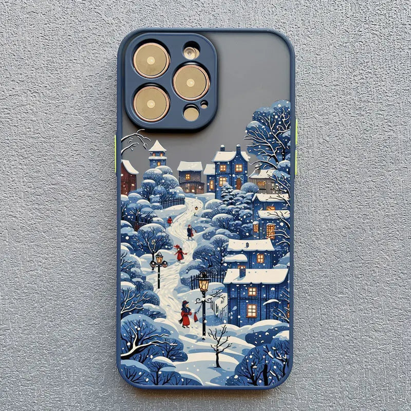 iPhone Winter Ski Village Phone Covers