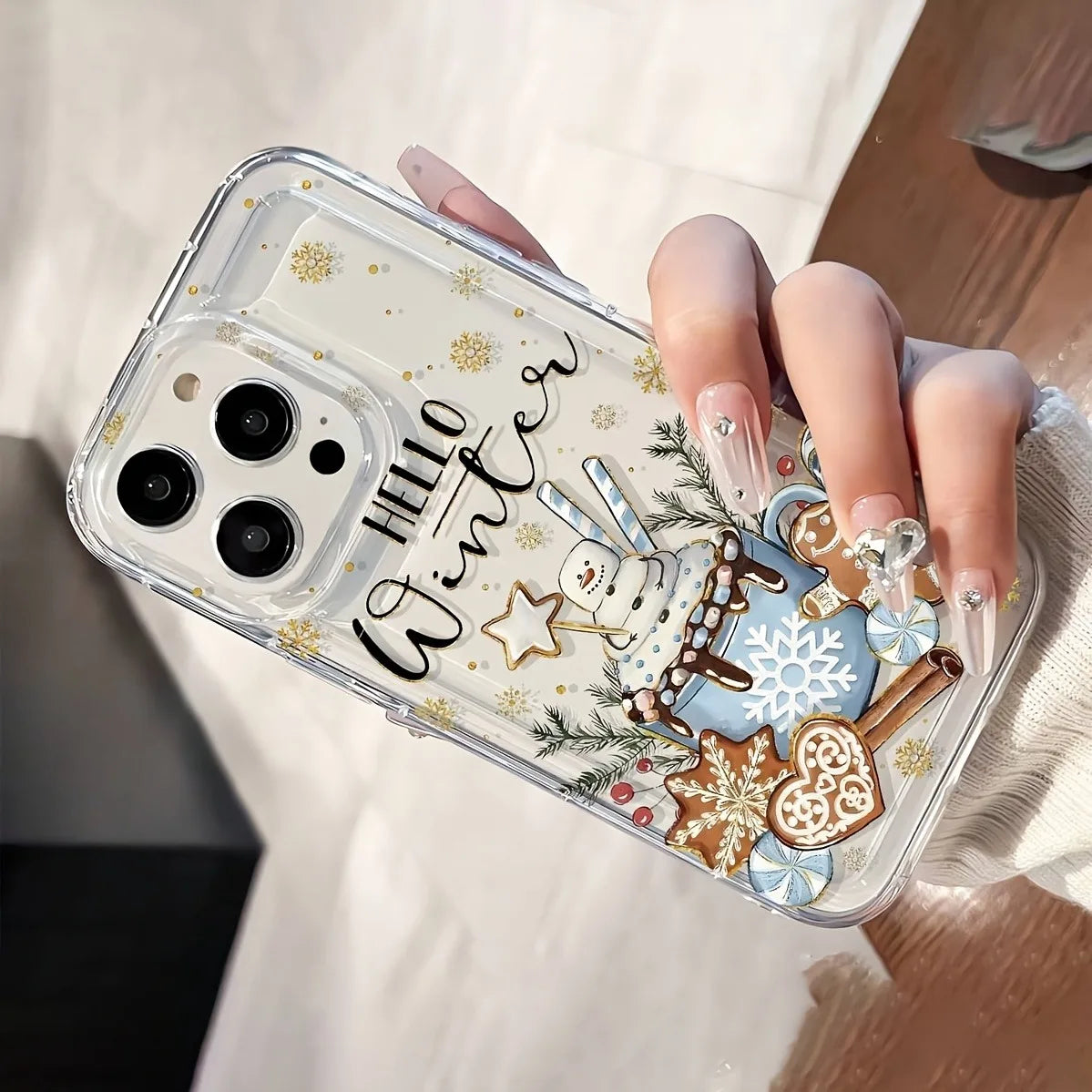 iPhone Christmas-themed phone case