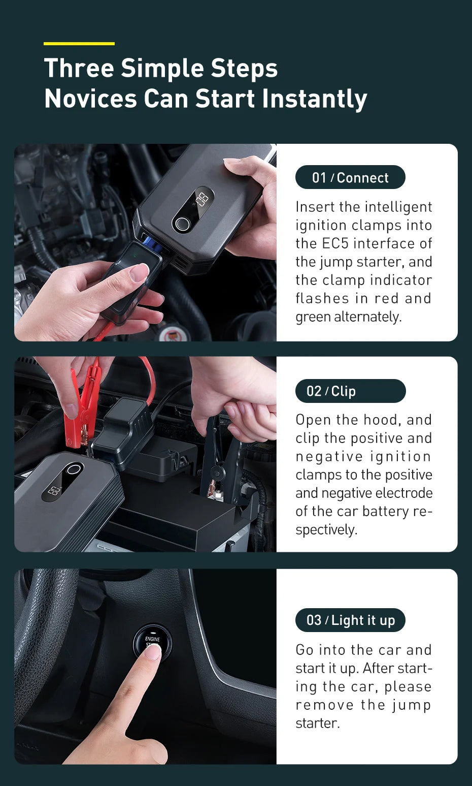 Baseus Car Jump Starter 20000mAh Power Bank