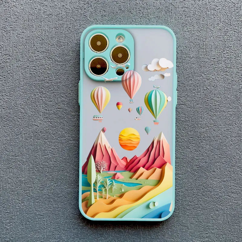 iPhone Mountains Scenery Cover