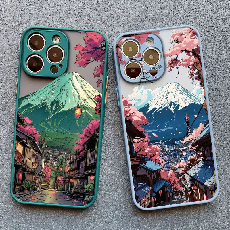 iPhone Mount Fuji Street View Phone Cover