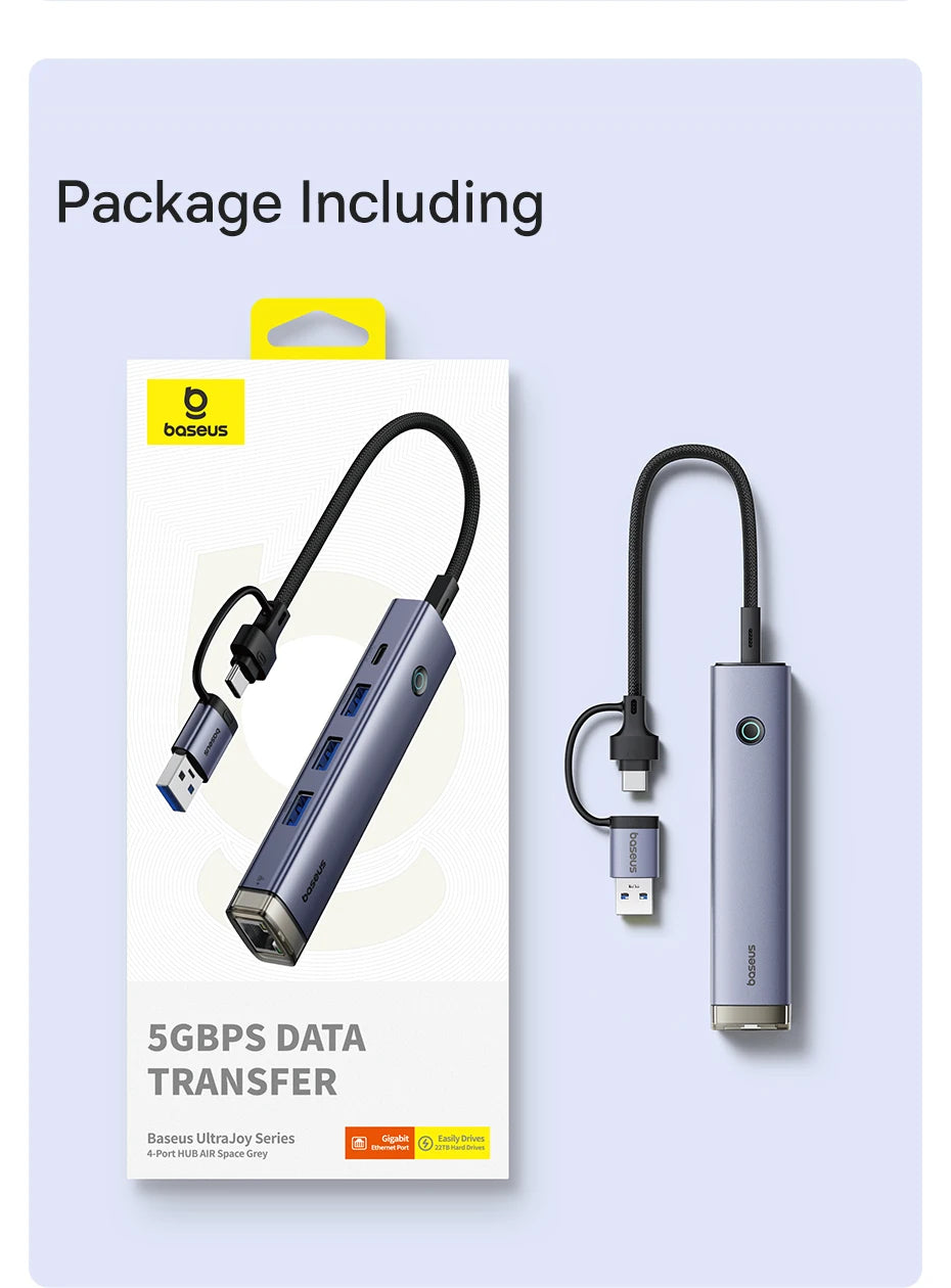 Baseus USB Hub Type-C USB-A Adapter