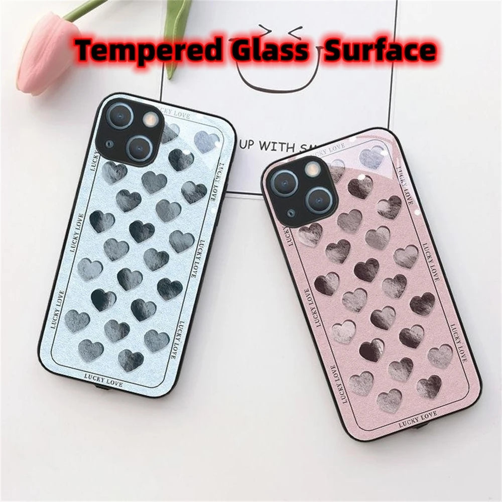 Samsung Cute Love Heart LED Case