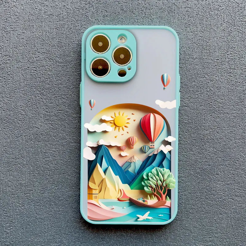 iPhone Mountains Scenery Cover