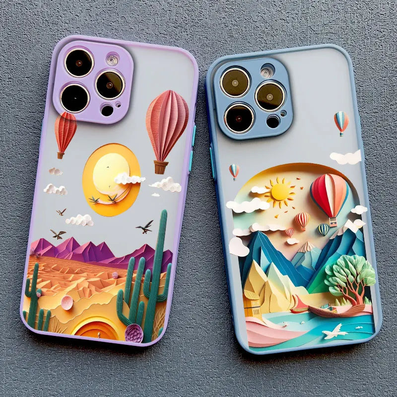 iPhone Mountains Scenery Cover