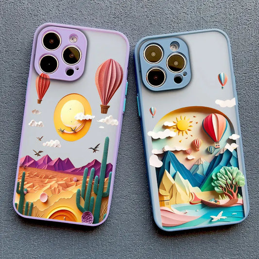 iPhone Mountains Scenery Cover