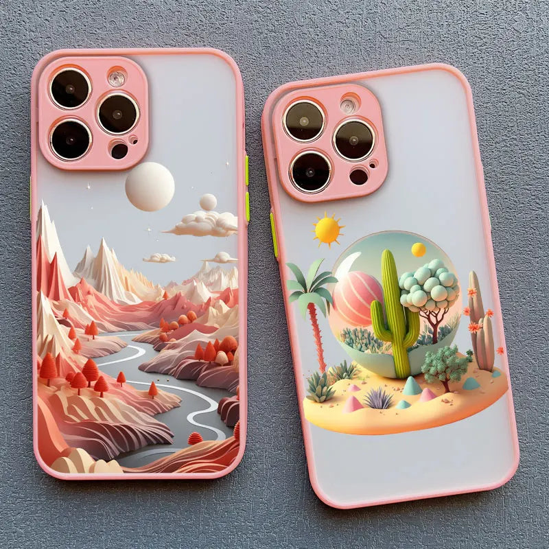 iPhone Mountains Scenery Cover