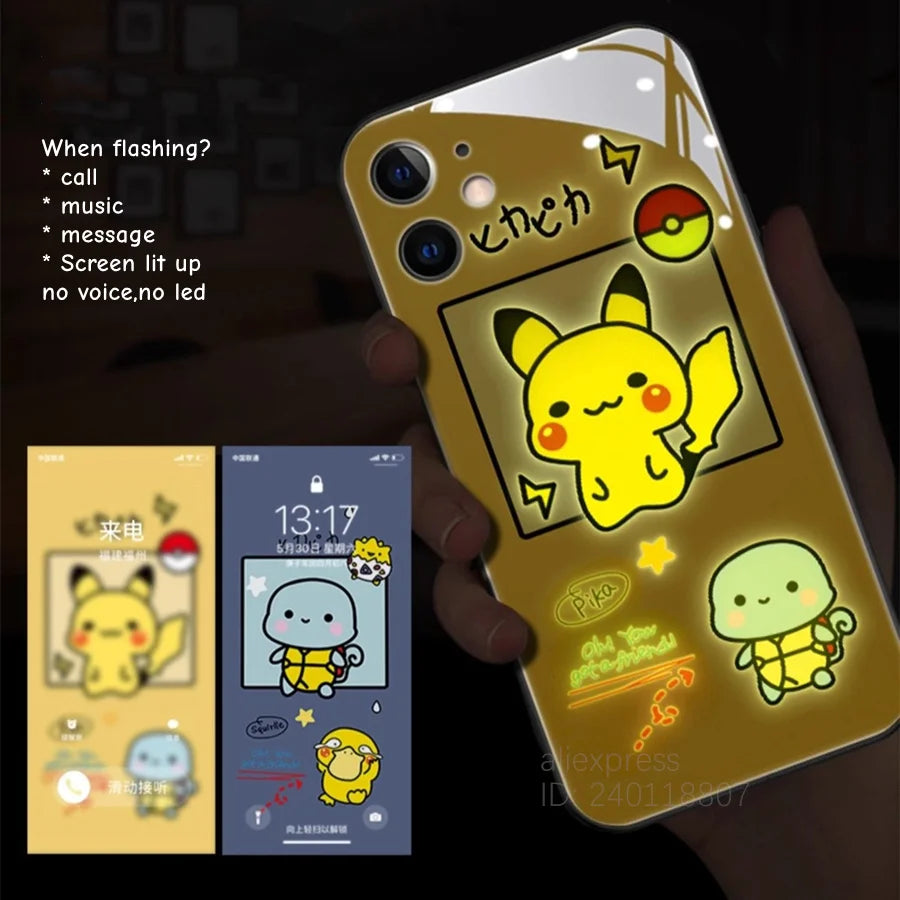 iPhone Pokémons Pikachu Luminous Phone Case