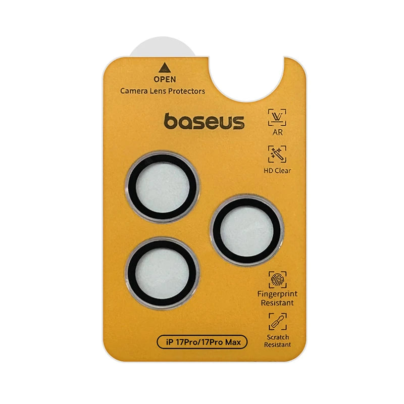 Baseus iPhone 17 Camera Lens Protectors Anti-Reflection Clear Display Corning
