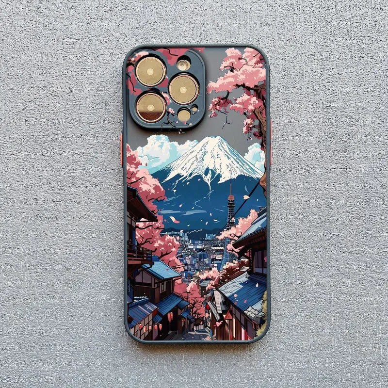 iPhone Mount Fuji Street View Phone Cover
