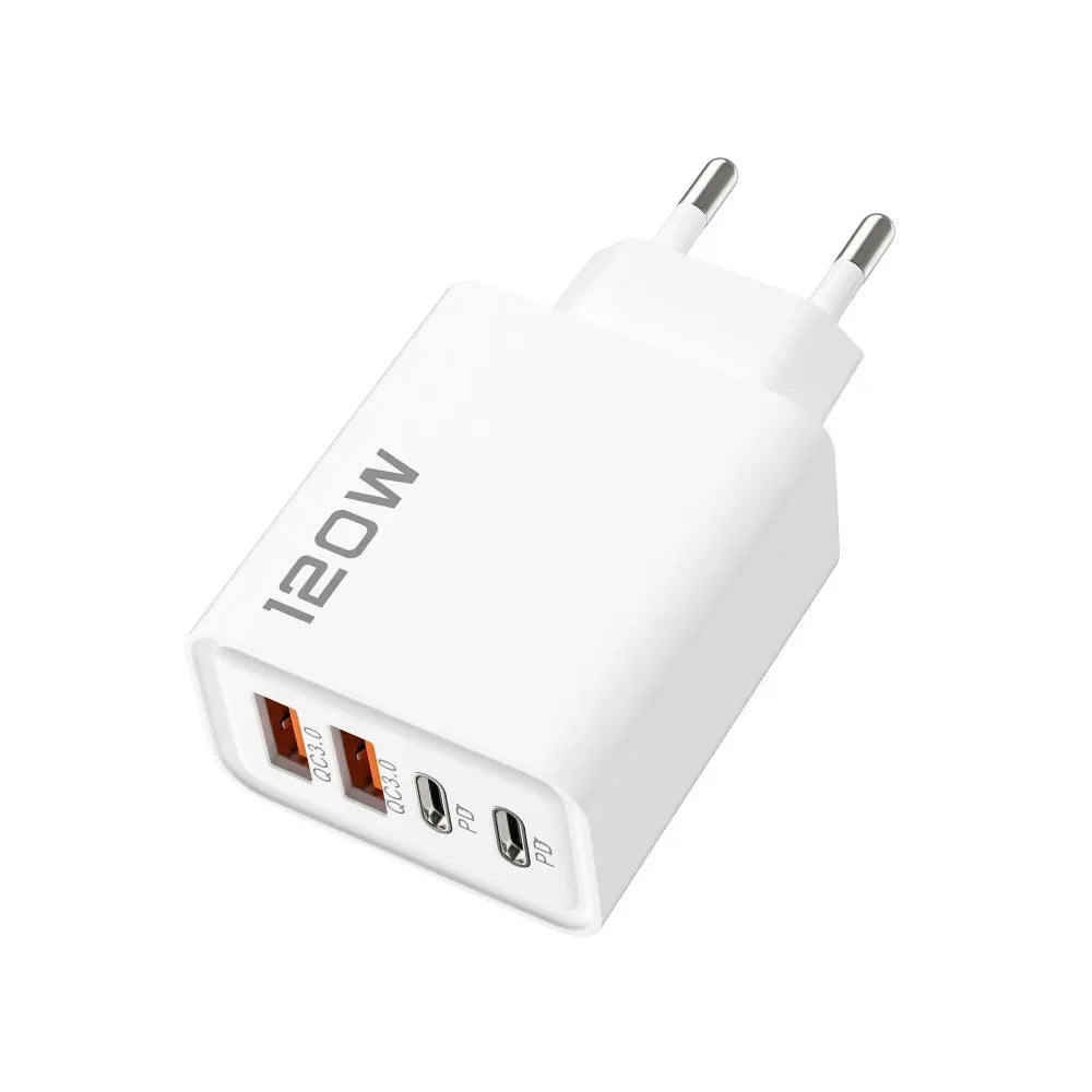 120W Phone Charger USB Type C Wall Adapter