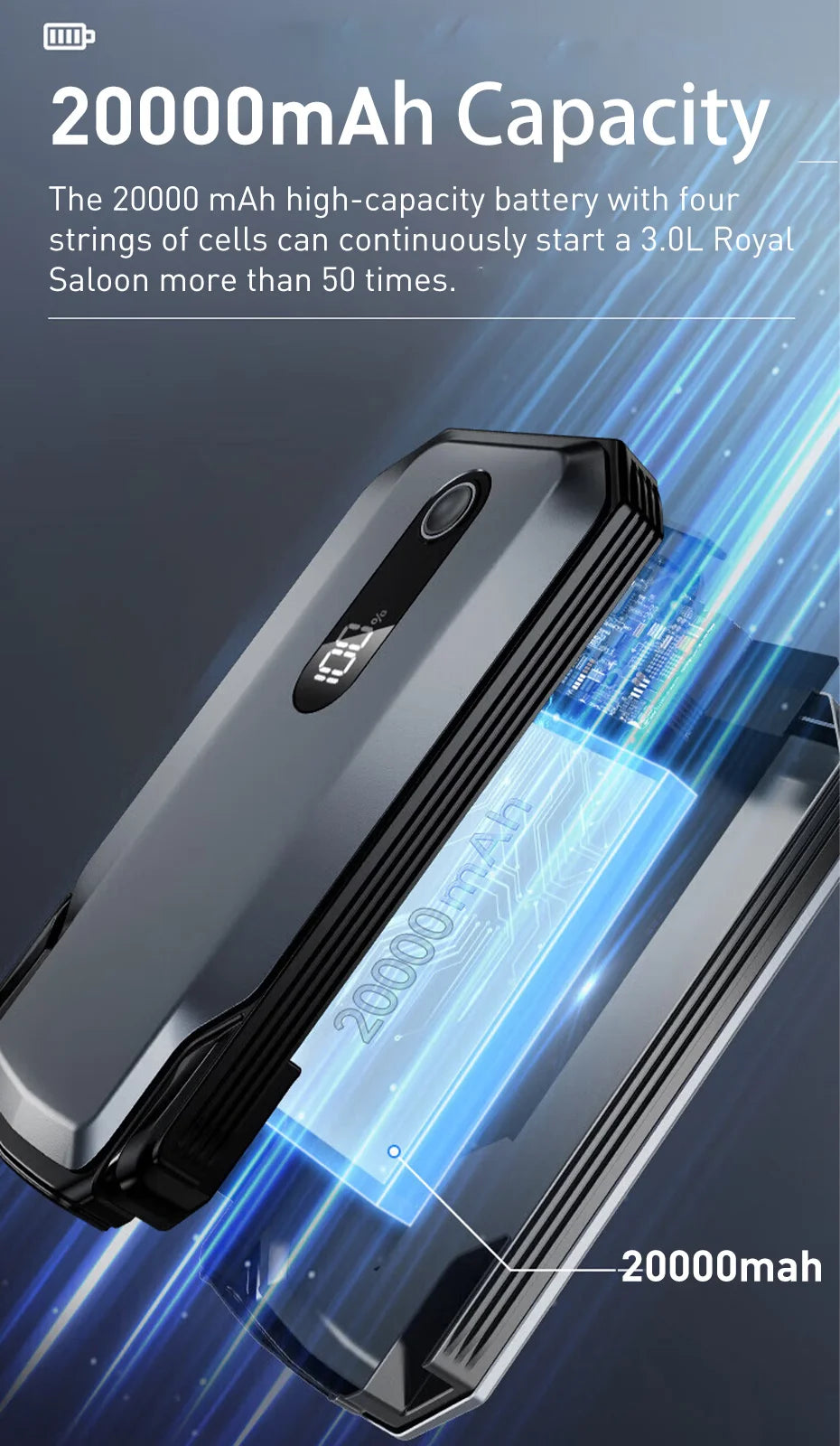 Baseus Car Jump Starter 20000mAh Power Bank