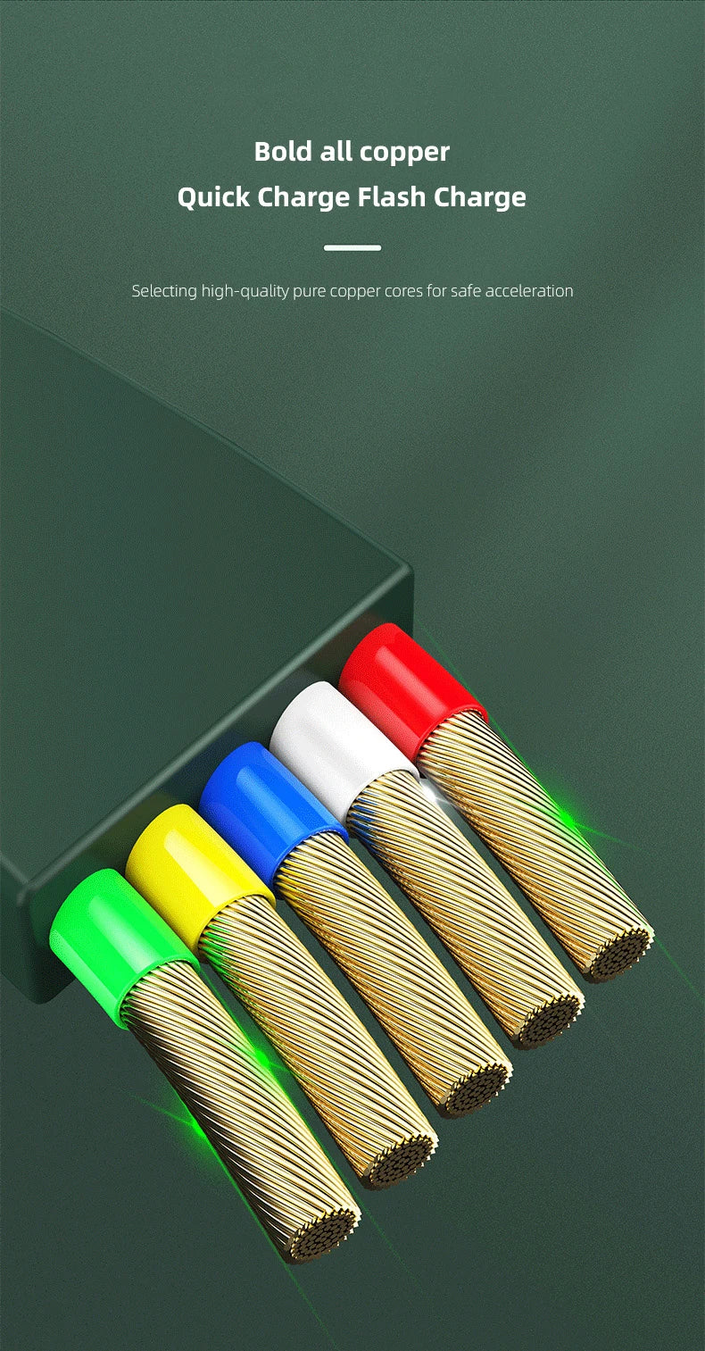 Car fast charging cable