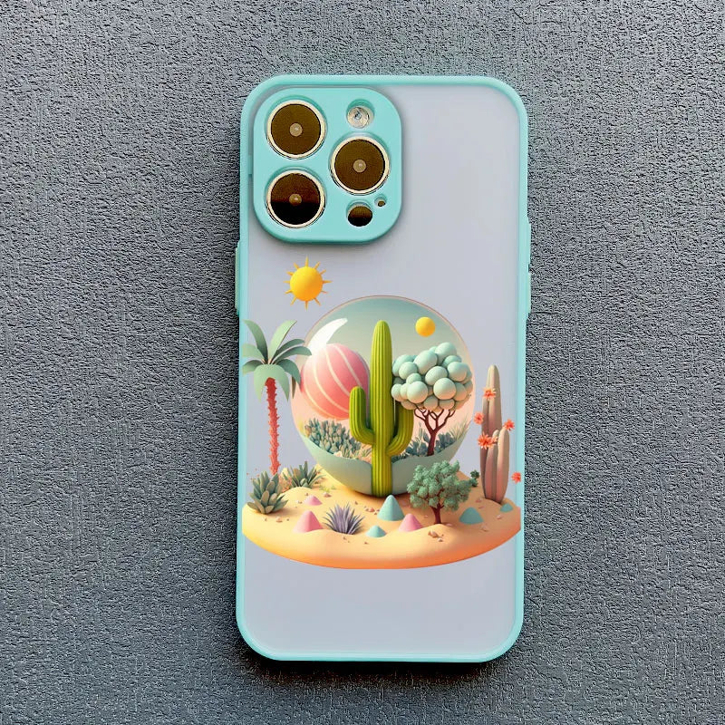 iPhone Mountains Scenery Cover