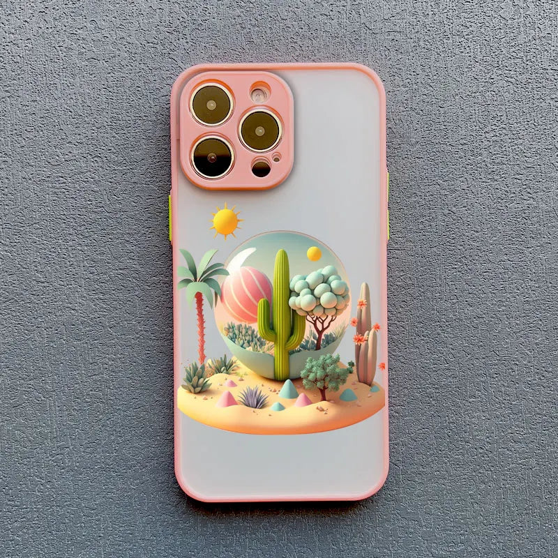 iPhone Mountains Scenery Cover