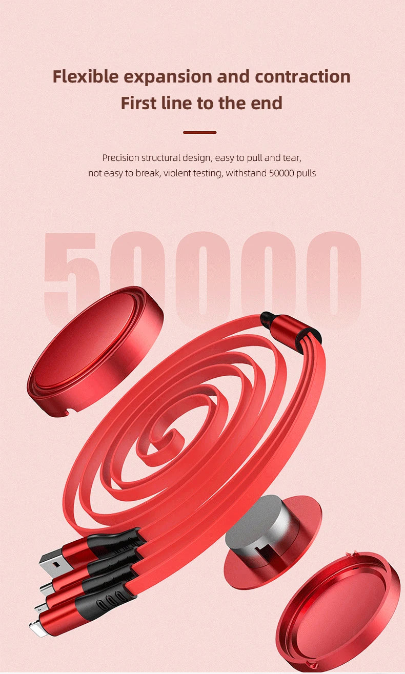 Car fast charging cable