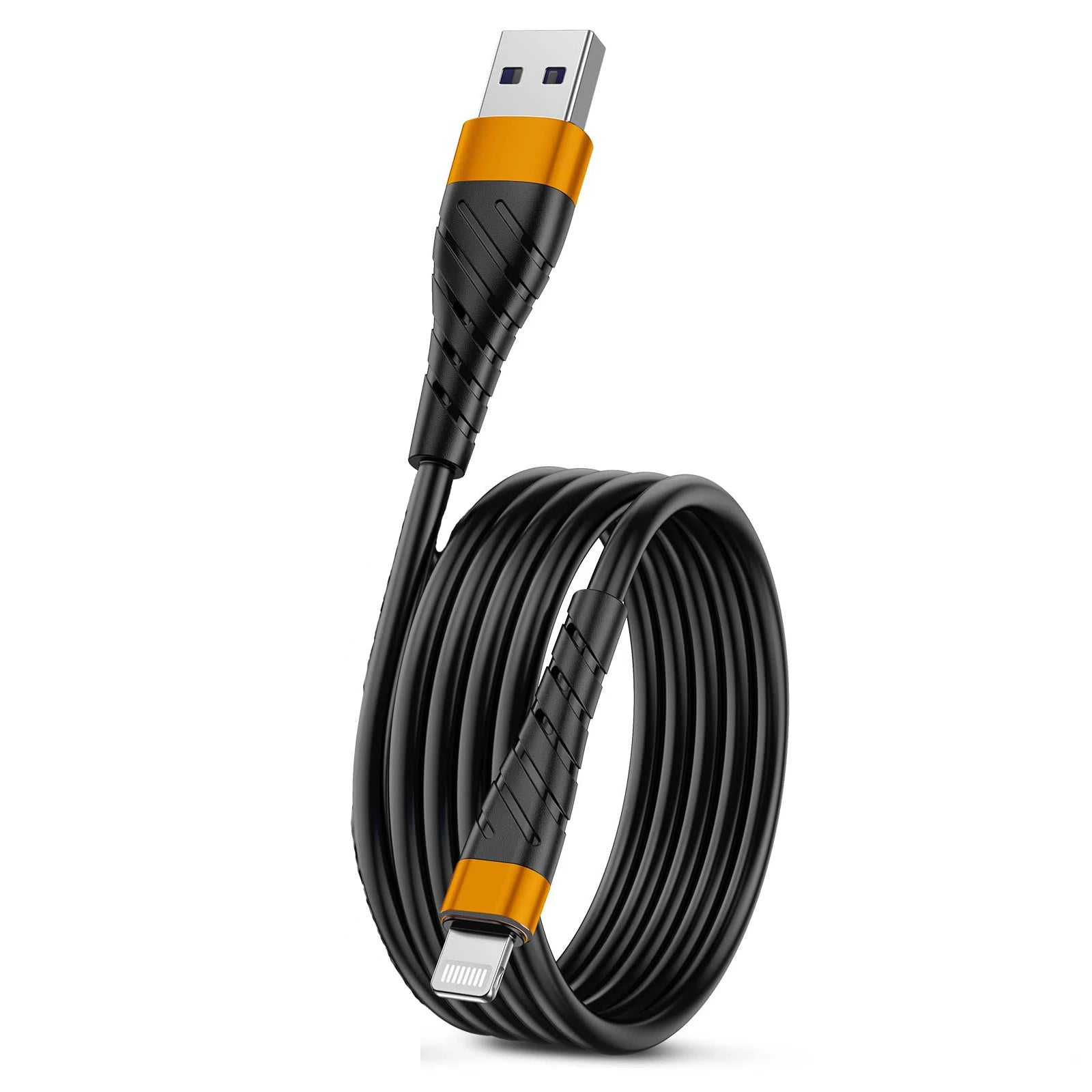 3A Fast Charging USB Cable For iPhone 11 12 13 14 Pro X XS Max 6 7 8 Plus SE iPad Cord Mobile Phone Charger Data Wire 2m 6FT