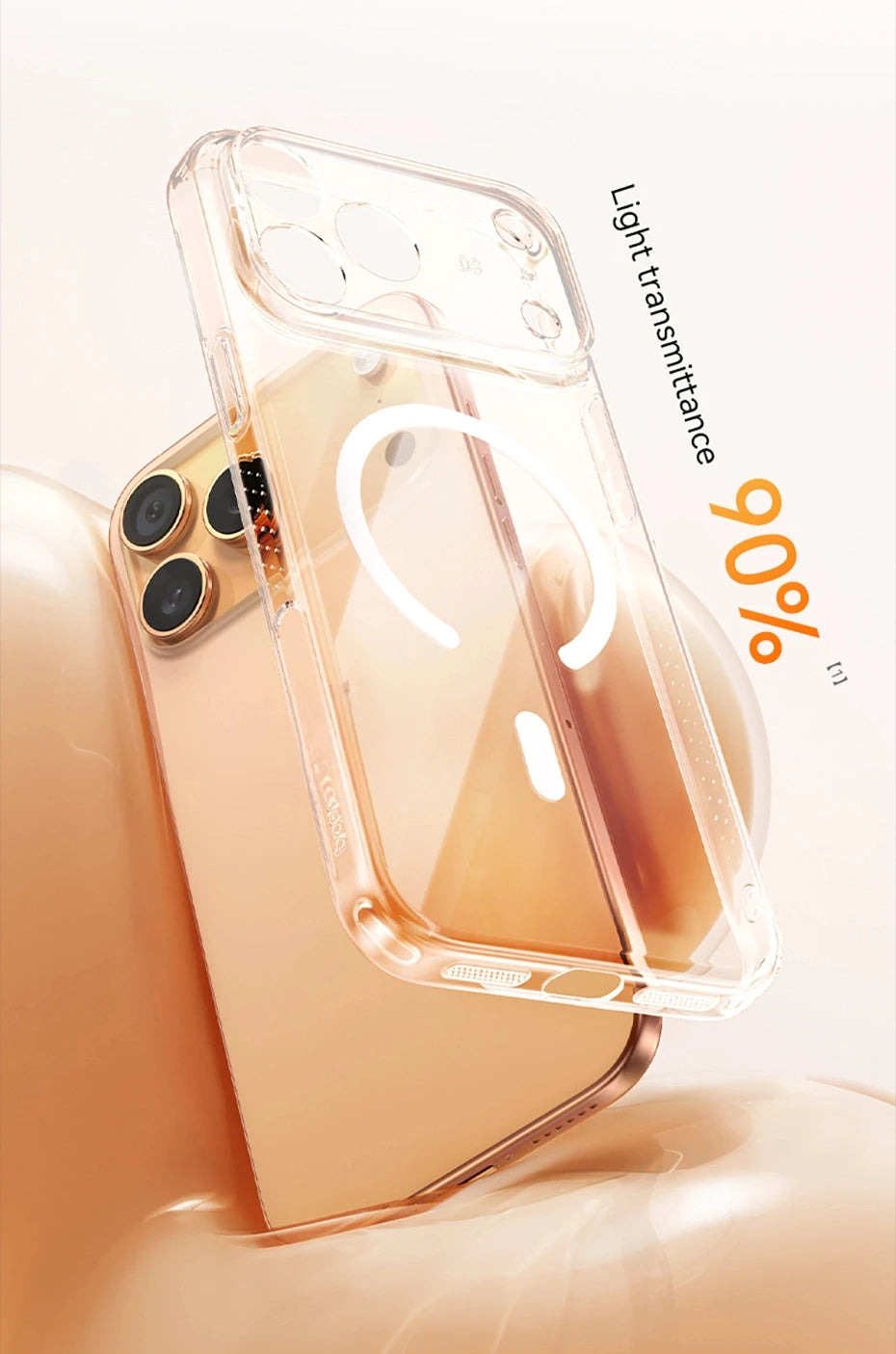 iPhone Magnetic Case Wireless Charging Cover