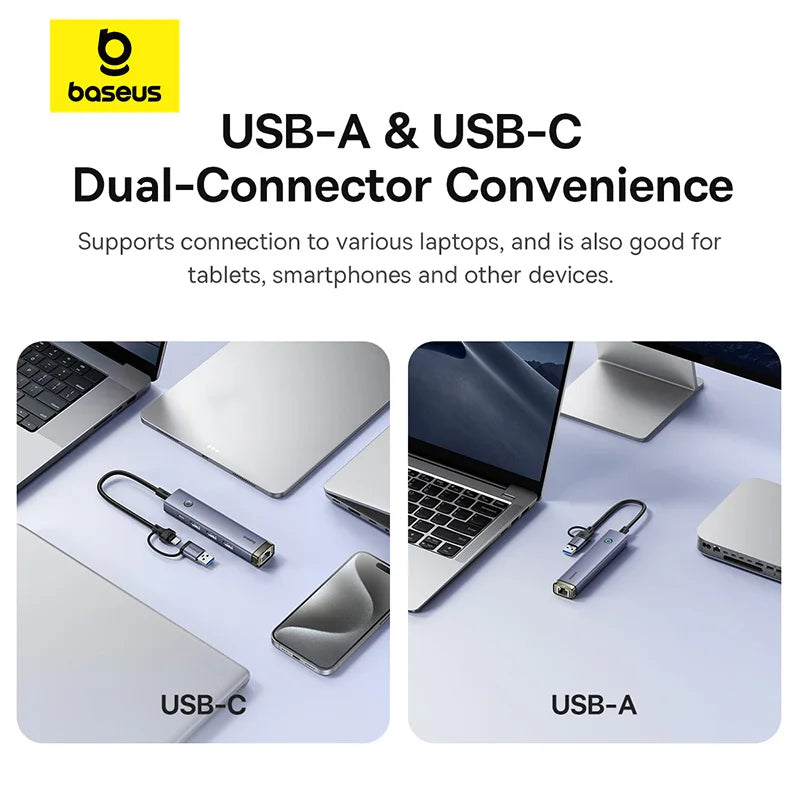 Baseus USB Hub Type-C USB-A Adapter