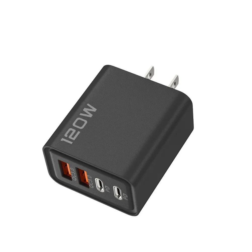 120W Phone Charger USB Type C Wall Adapter