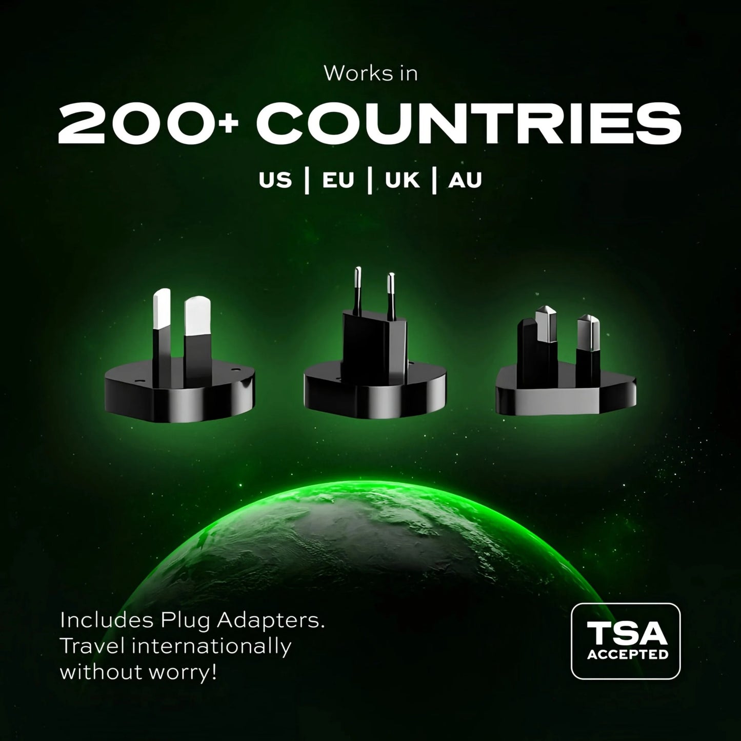 Magsafe Portable Power Banks Fast Wireless Charger with Foldable Plug EU