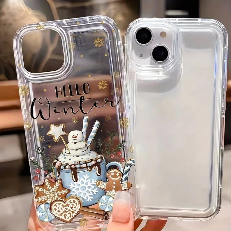 iPhone Christmas-themed phone case