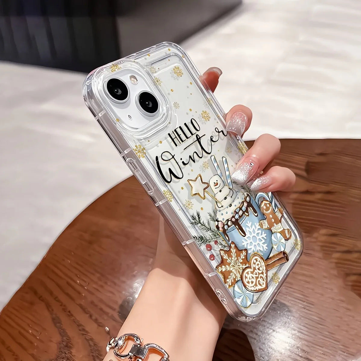 iPhone Christmas-themed phone case