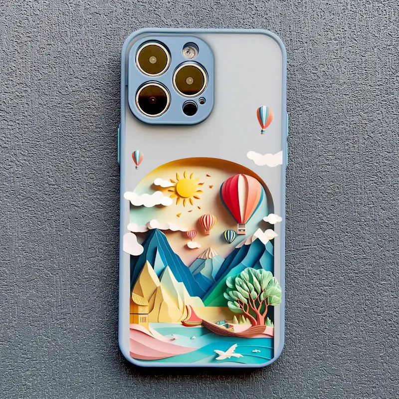 iPhone Mountains Scenery Cover