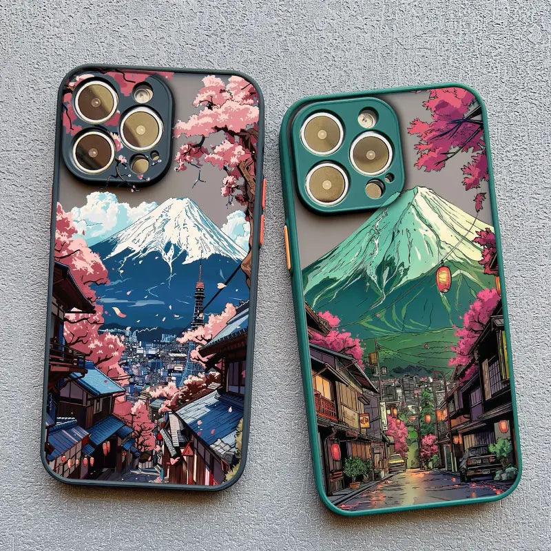 iPhone Mount Fuji Street View Phone Cover