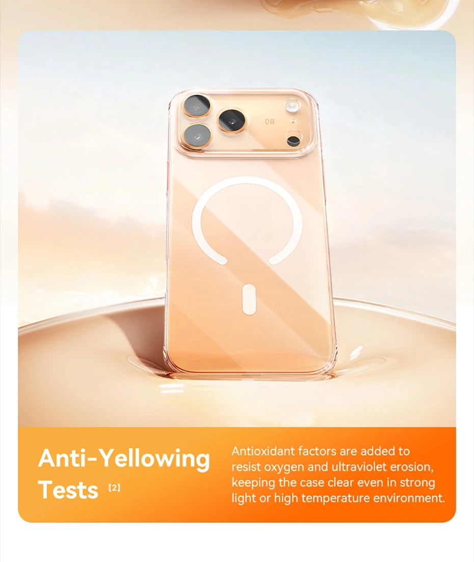 iPhone Magnetic Case Wireless Charging Cover