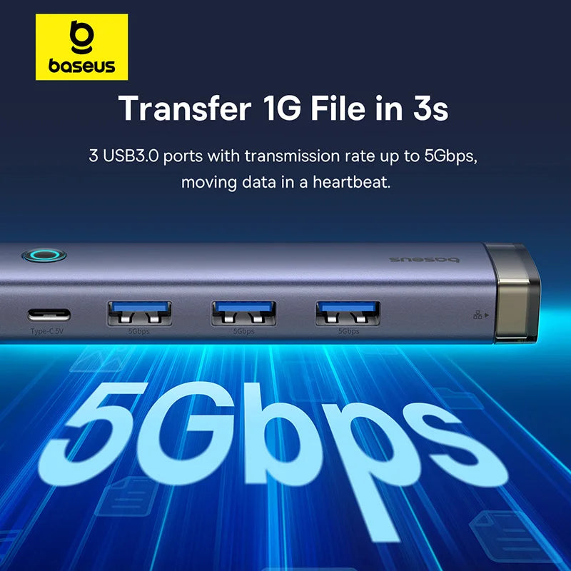 Baseus USB Hub Type-C USB-A Adapter