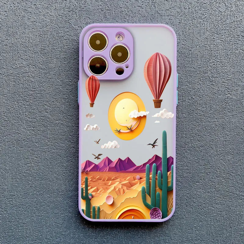iPhone Mountains Scenery Cover