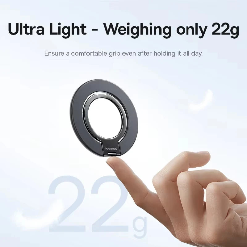 Baseus Ultra Thin Magnetic Ring Stand 360° Rotation 180°