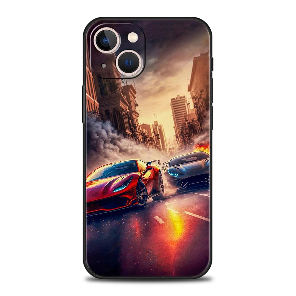 iPhone Sports Car Case Cover
