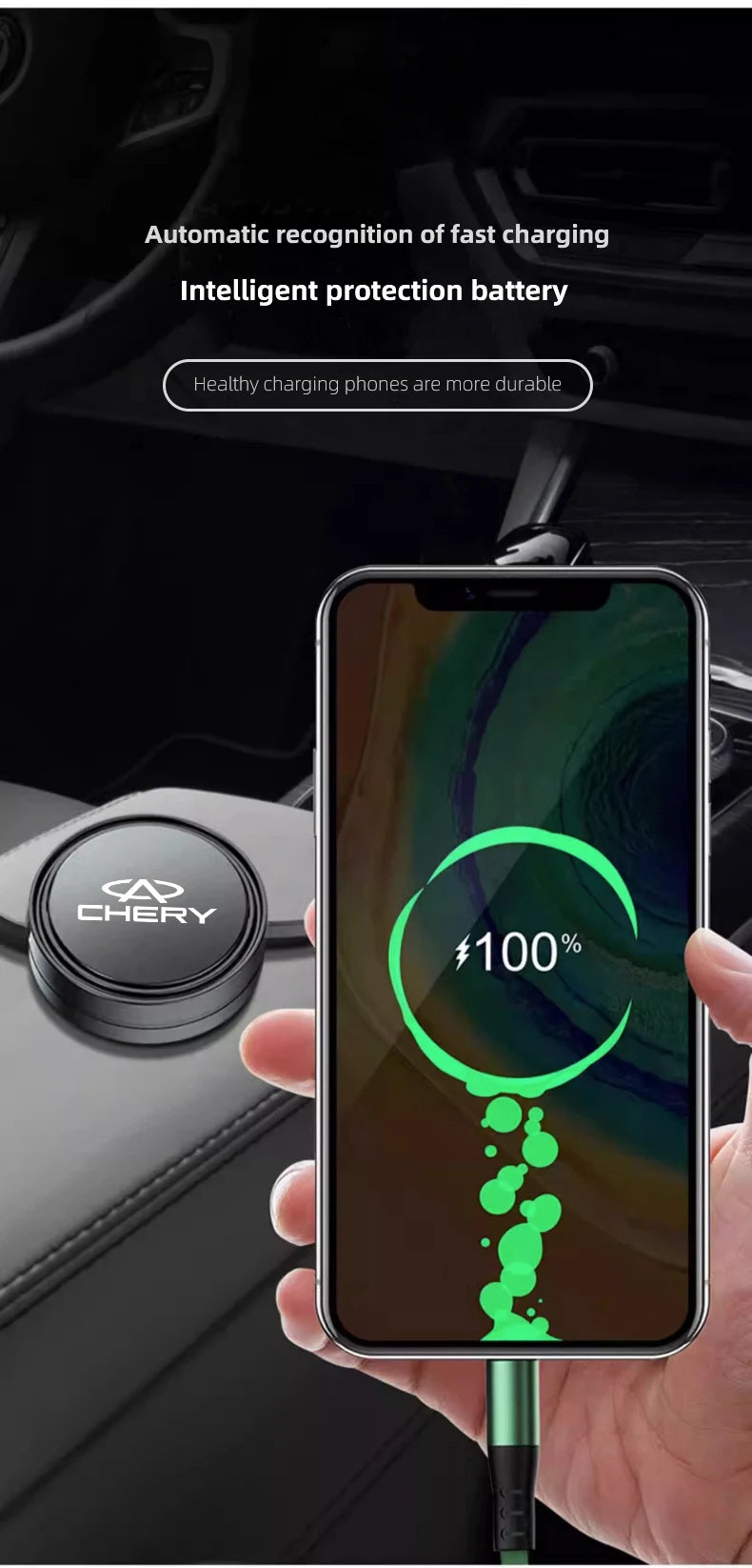 Car fast charging cable