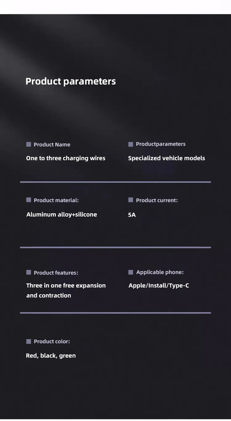 Car fast charging mobile phone charging cable suitable for Chery Omoda Tiggo 7 Pro 4 3 Fulwin 2 Arrizo 6 QQ 5x X1 5 8 T11 3 5 Gx