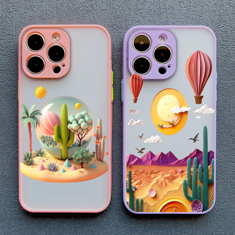 iPhone Mountains Scenery Cover