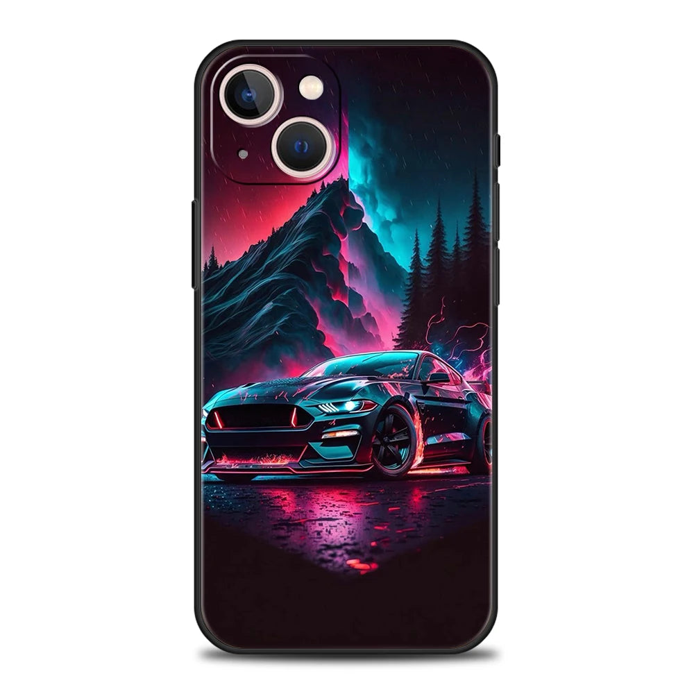 iPhone Sports Car Case Cover