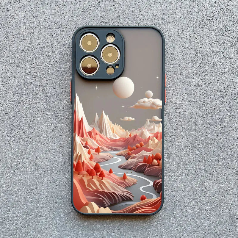 iPhone Mountains Scenery Cover