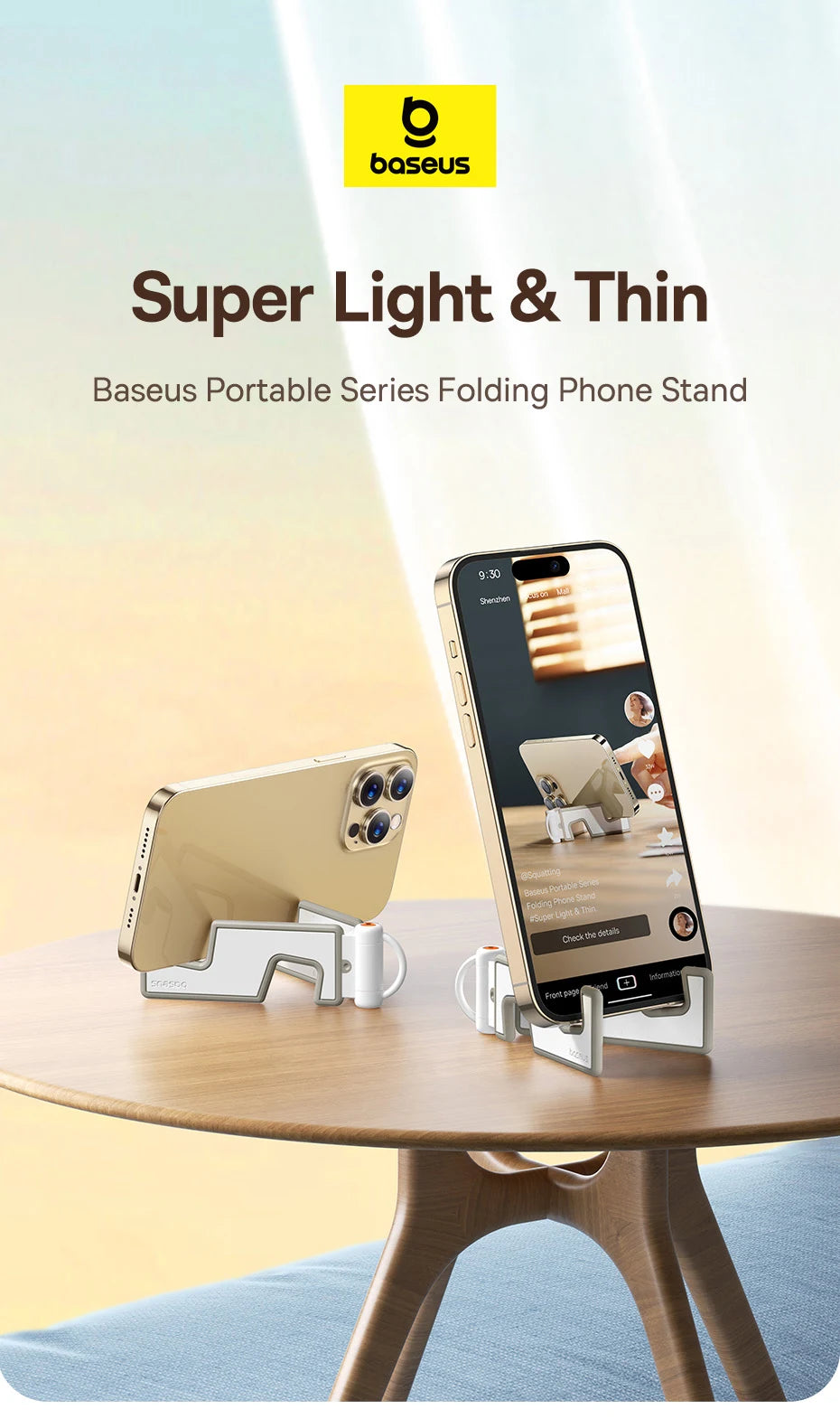 Baseus Portable Phone Holder Stand