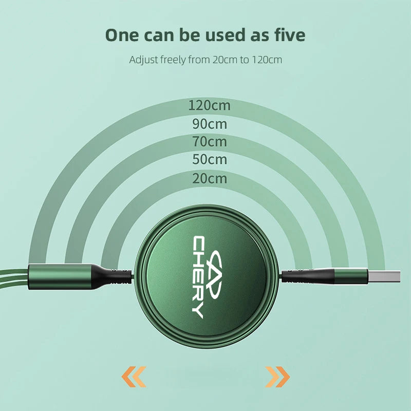 Car fast charging cable