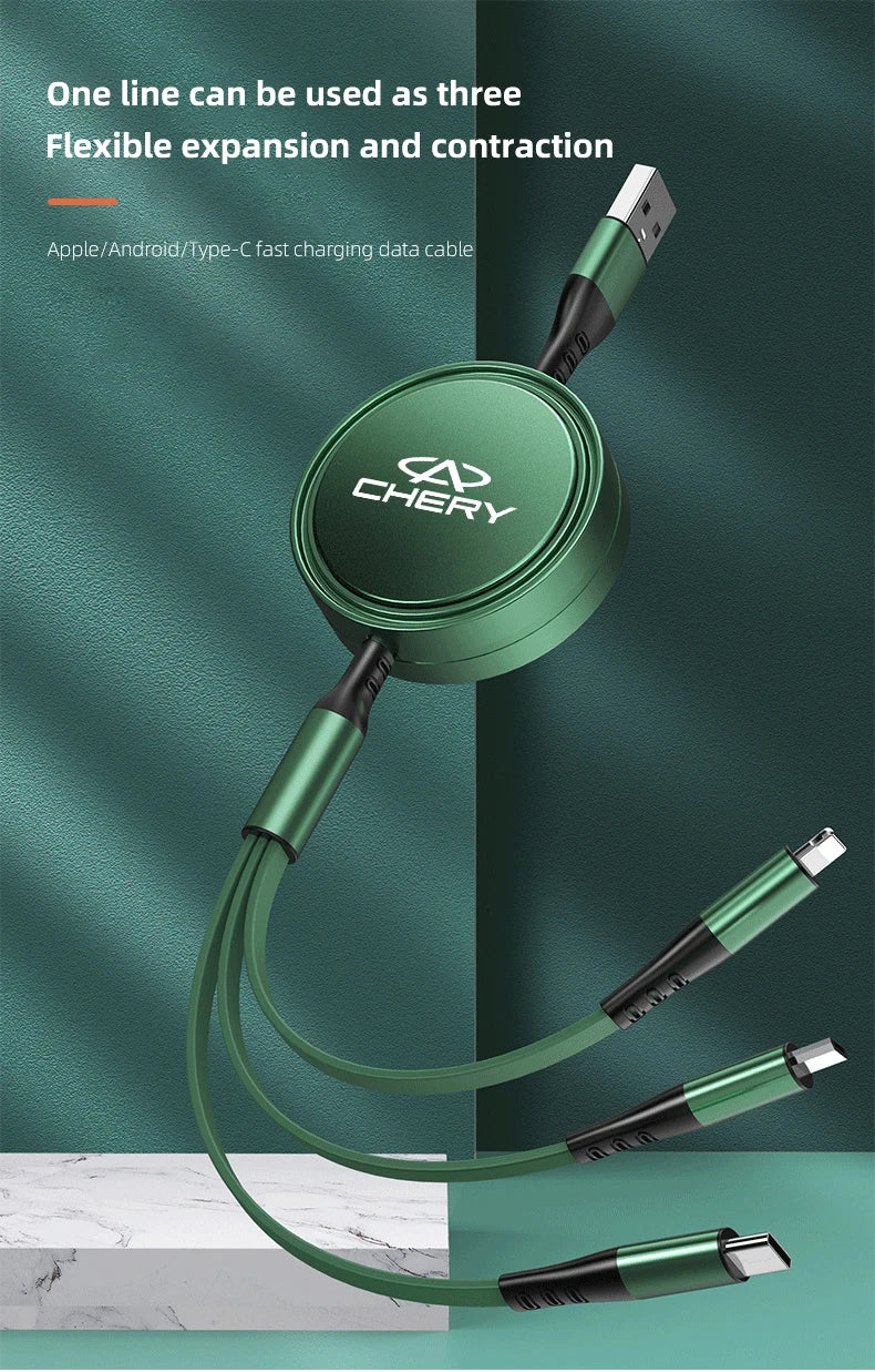 Car fast charging cable