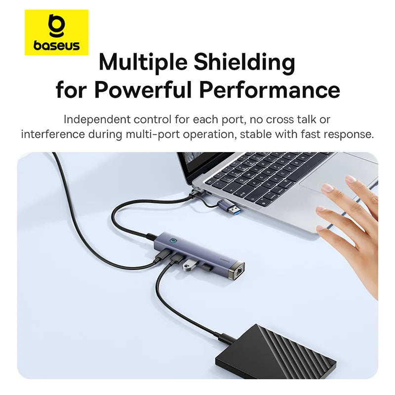 Baseus USB Hub Type-C USB-A Adapter