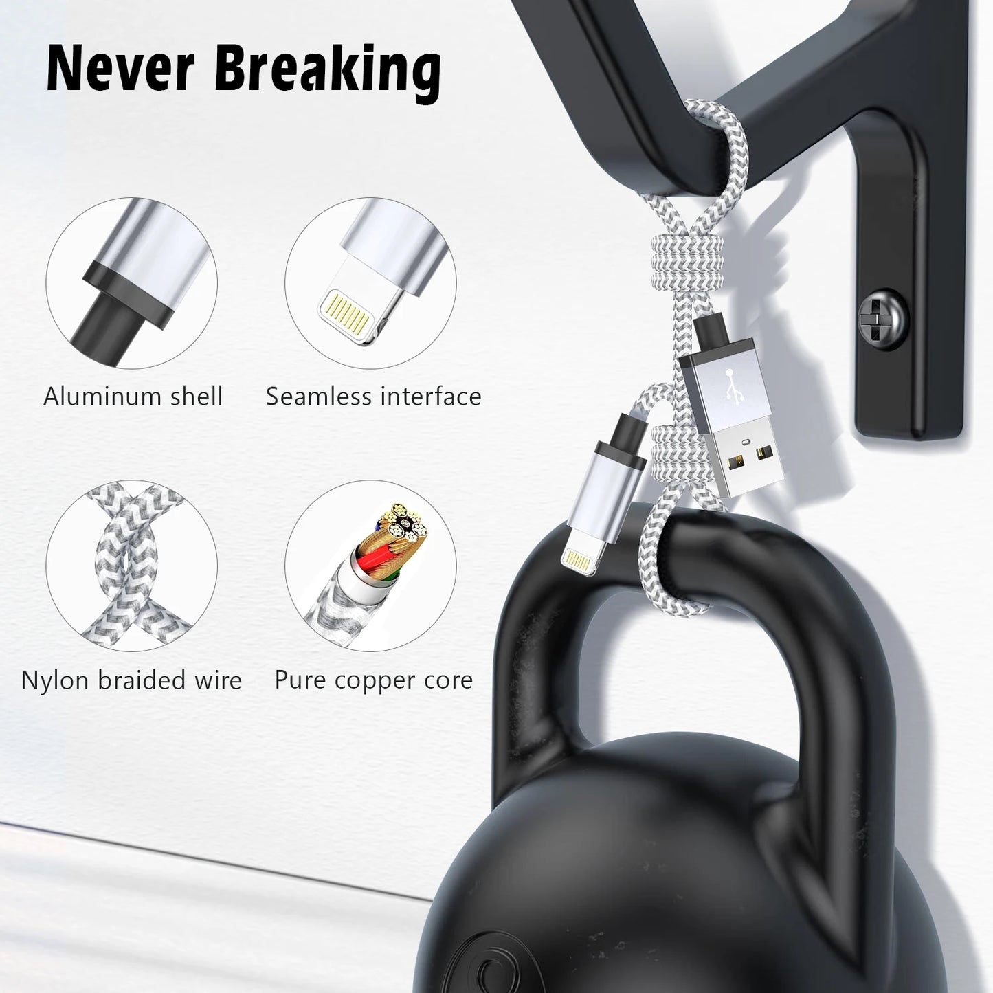 iPhone USB Charger Cable