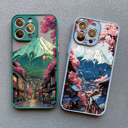 iPhone Mount Fuji Street View Phone Cover