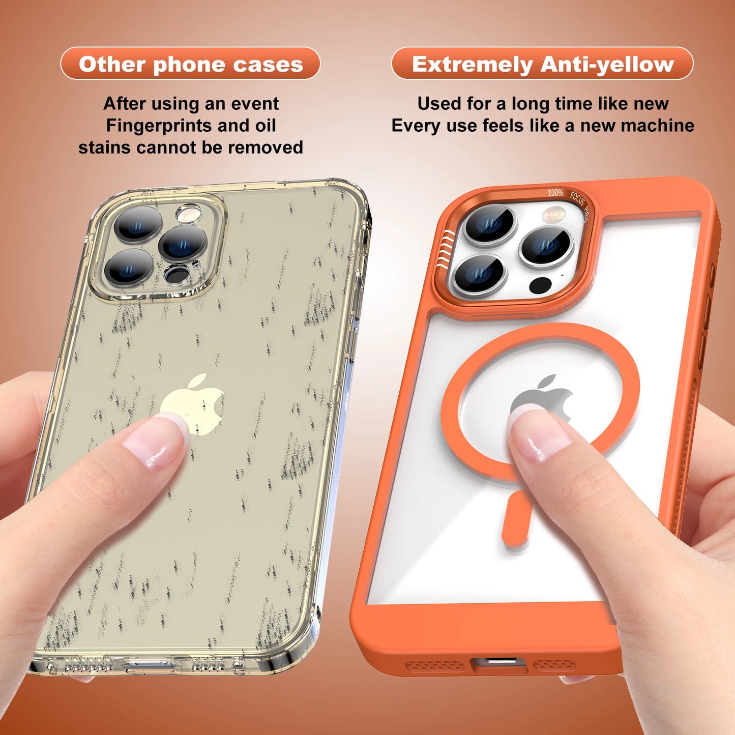 iPhone Magnetic Metal Frame Bumper Protection