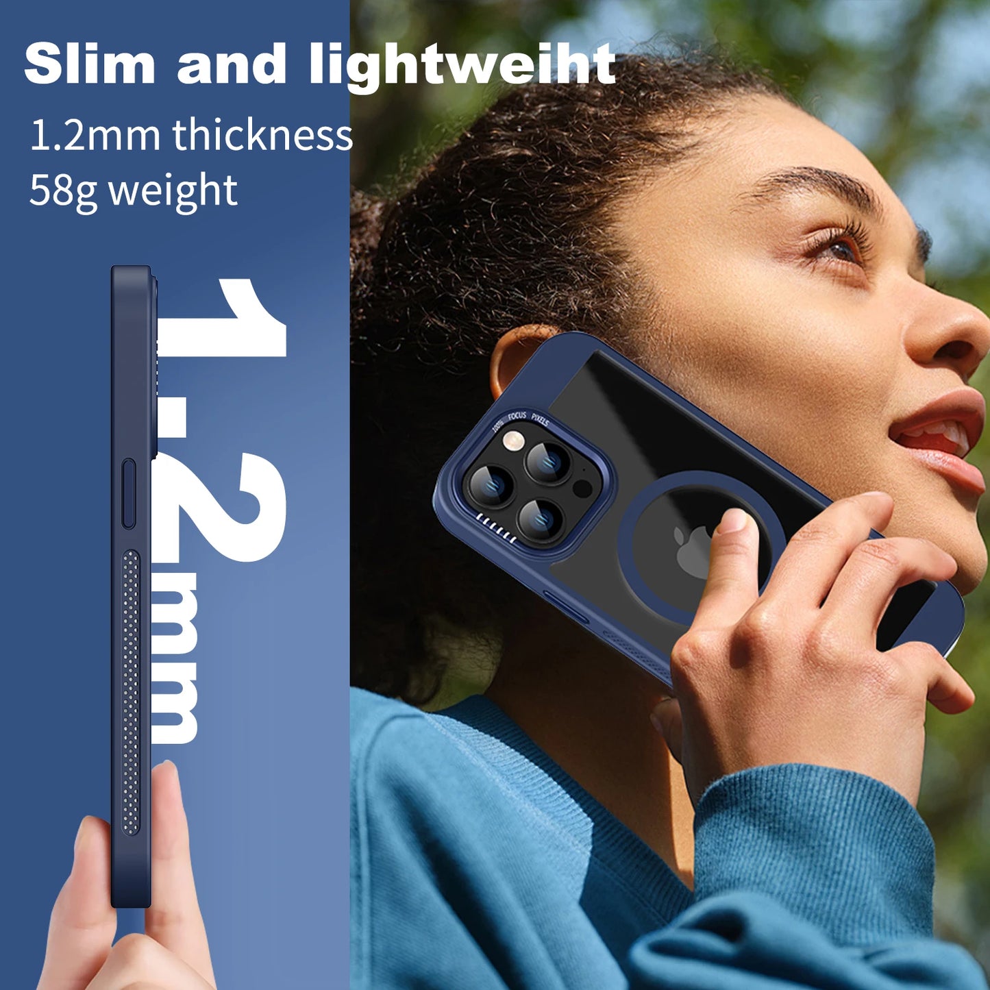 iPhone Magnetic Metal Frame Bumper Protection