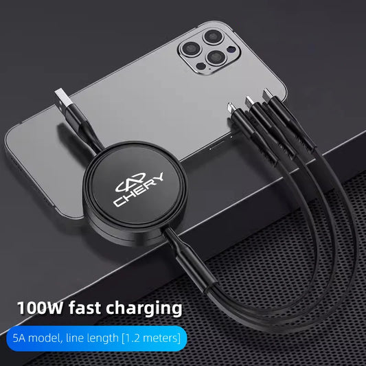 Car fast charging cable