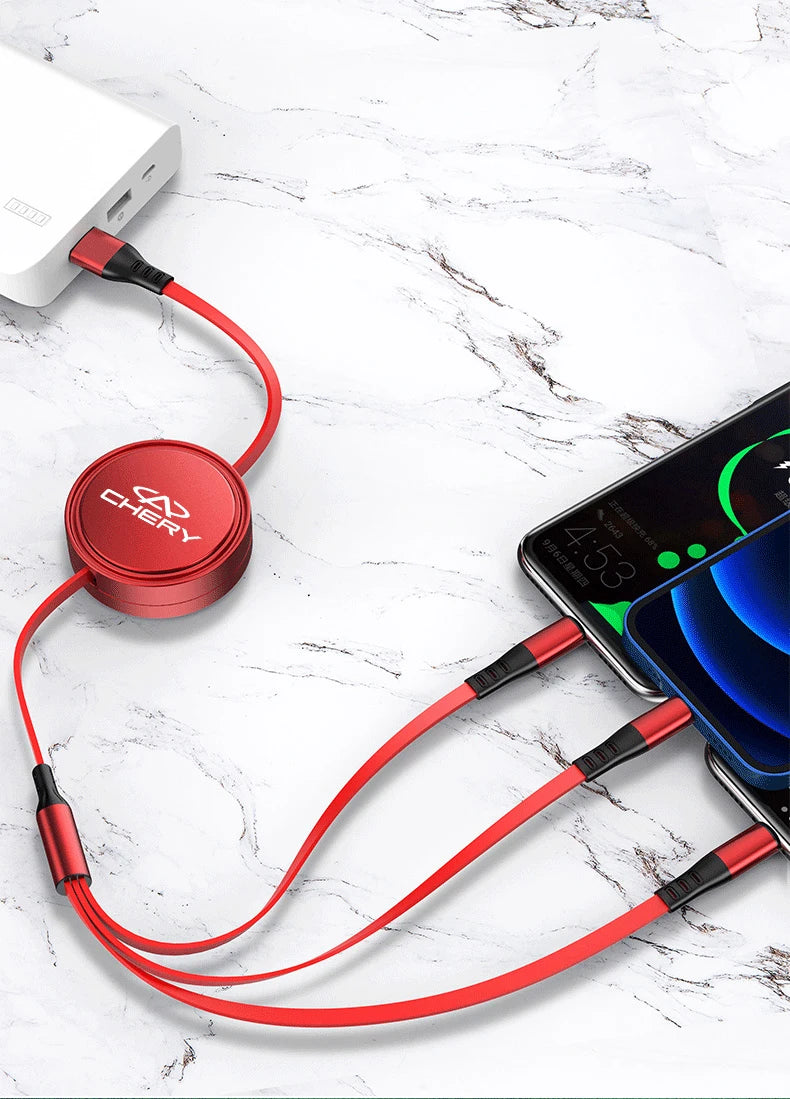 Car fast charging cable