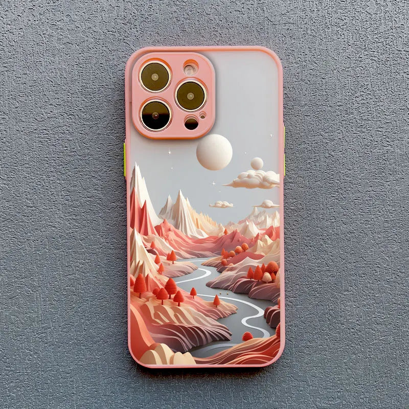 iPhone Mountains Scenery Cover